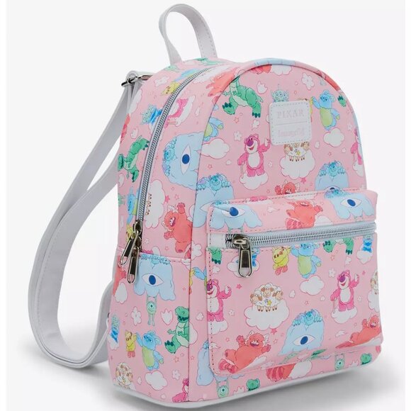 Loungefly Disney Pixar Characters On Clouds Mini Backpack - NWT